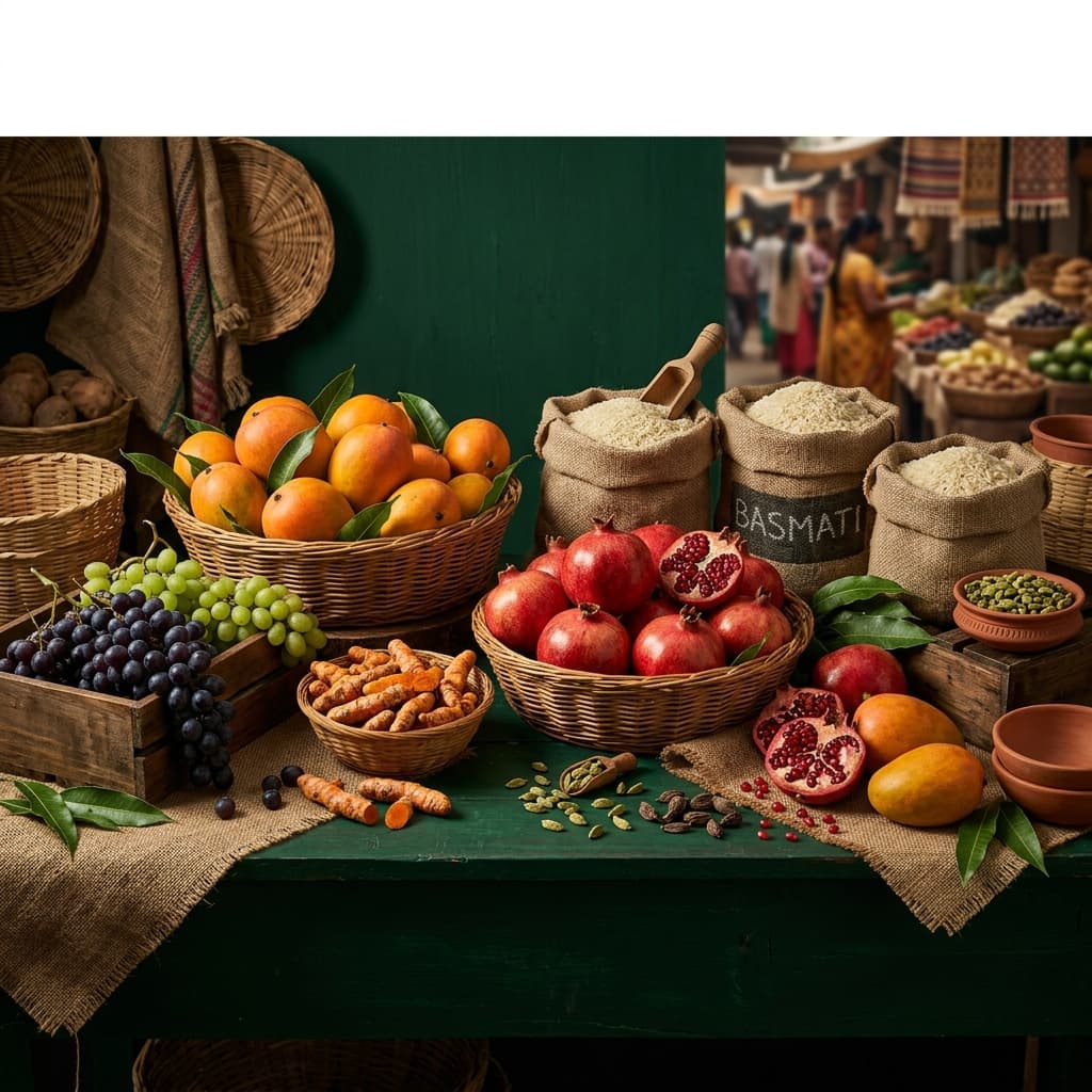 Indian produce